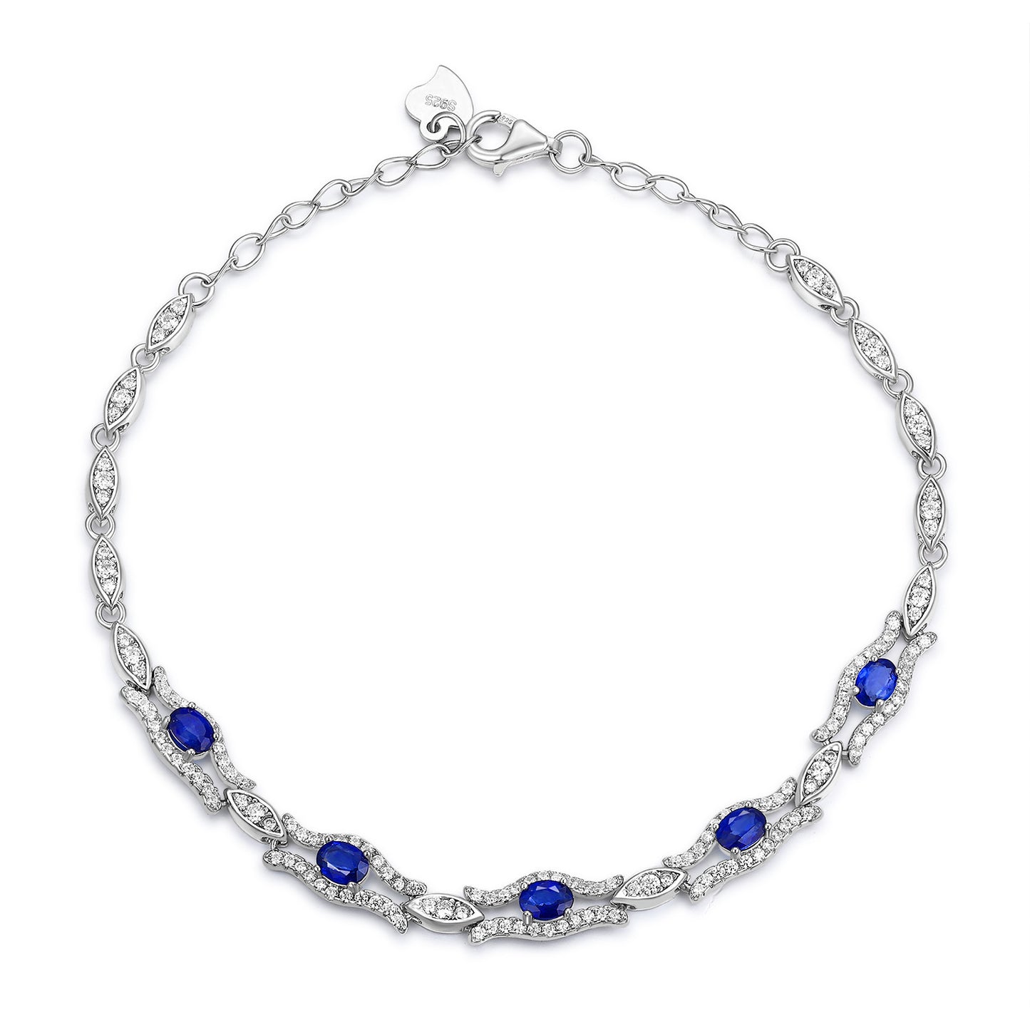 Premium Original Design Natural Sapphire Bracelet