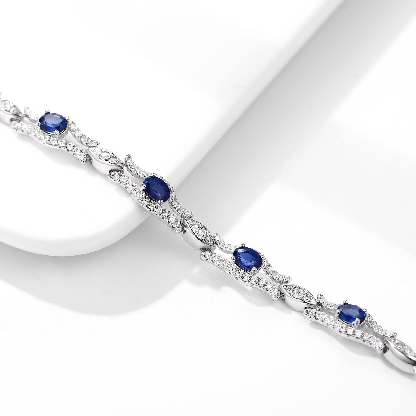 Premium Original Design Natural Sapphire Bracelet