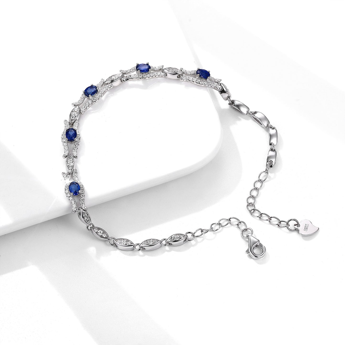 Premium Original Design Natural Sapphire Bracelet