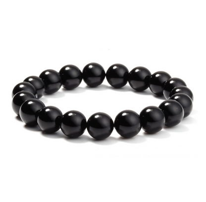 Black Natural Onyx Bracelet