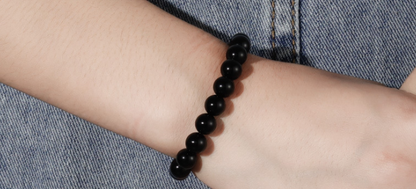 Black Natural Onyx Bracelet