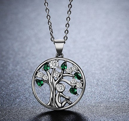 Tree of Life Sterling Silver  Pendant Necklaces