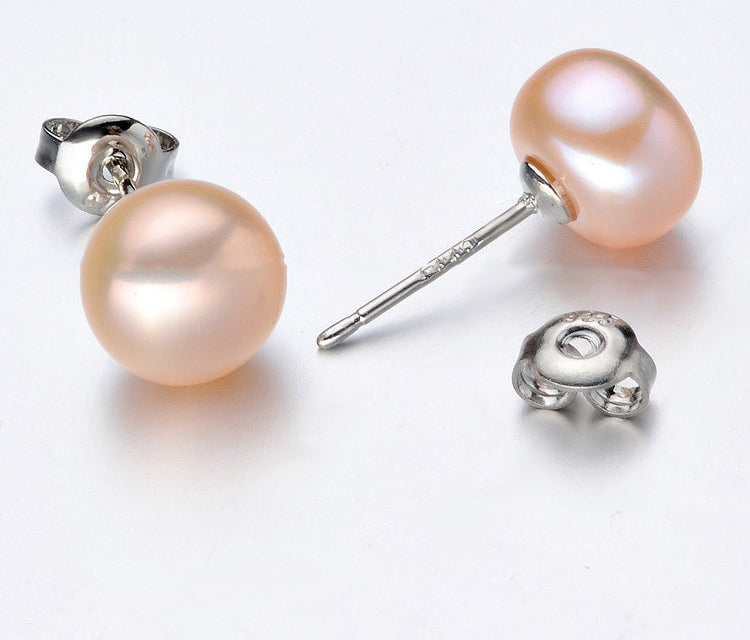 Pearl Stud Earrings