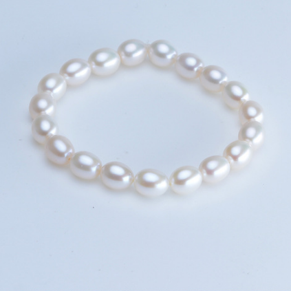 Pearl Rice-Shaped Bracelet