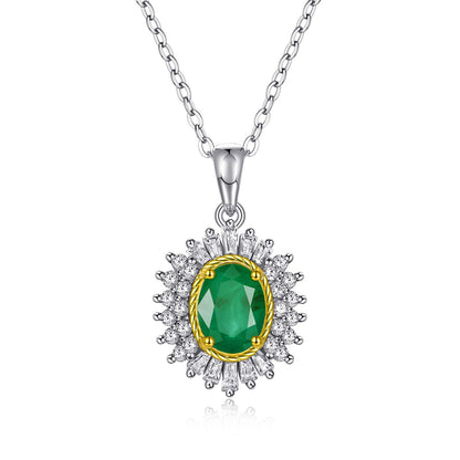 Natural Emerald Pendant