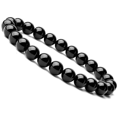 Black Natural Onyx Bracelet