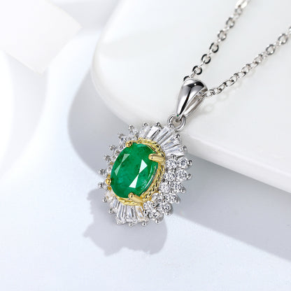 Natural Emerald Pendant