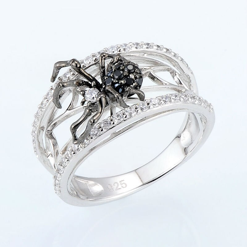 Black Spider Ring