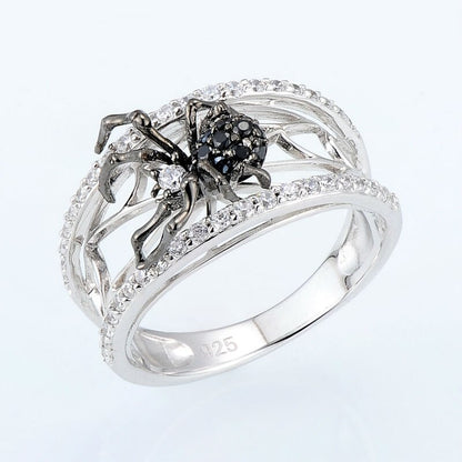 Black Spider Ring