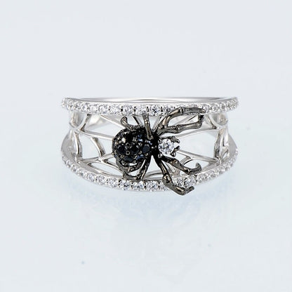 Black Spider Ring