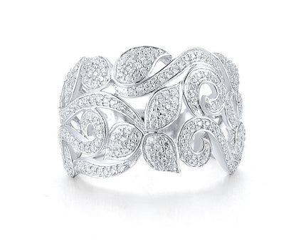 Elegant Flower Ring