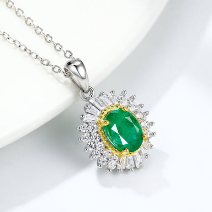 Natural Emerald Pendant